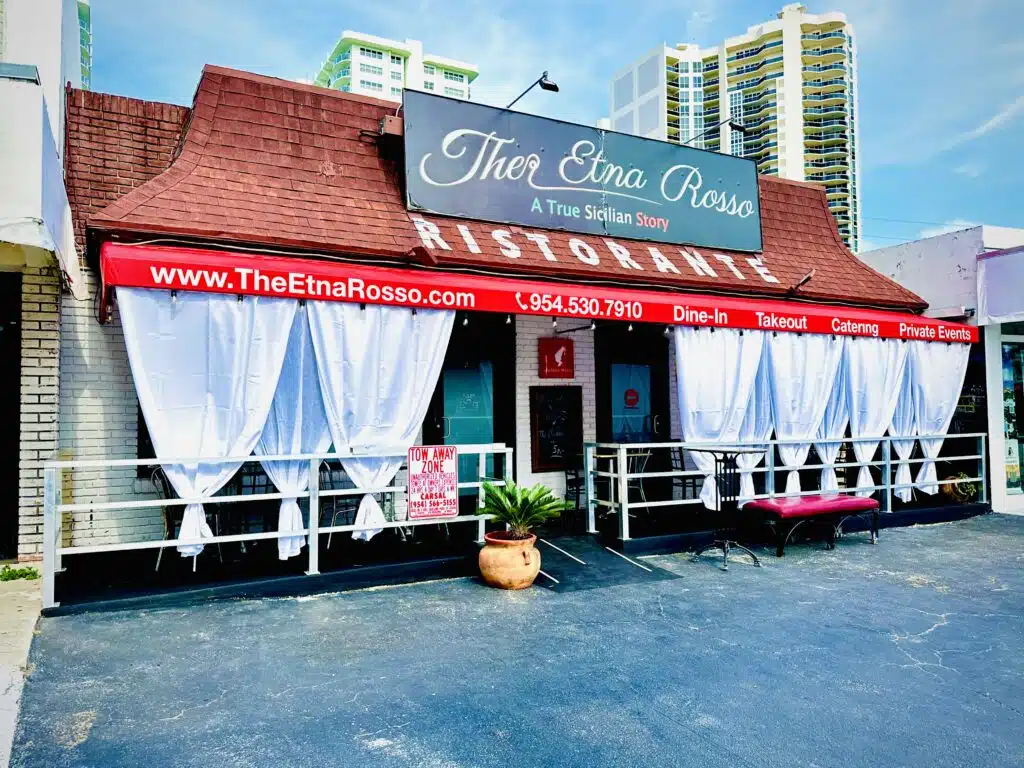 reservation for the most recommended italian restaurant in ft lauderdale